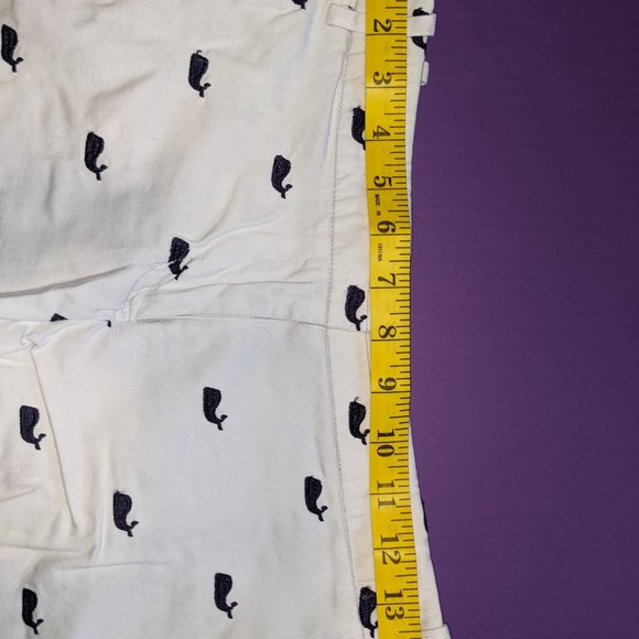 White and navy whale shorts - Picture 4 of 5